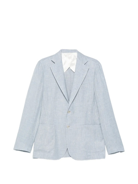  Barba Patch-pocket Blazer - Blue 