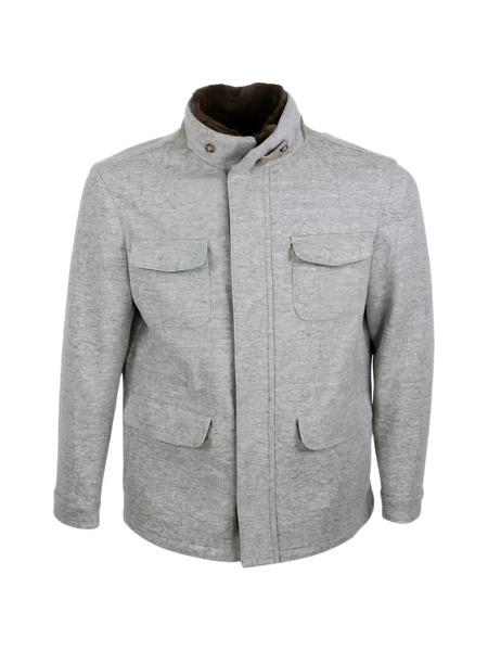 Barba Pocket Jacket - Grey 
