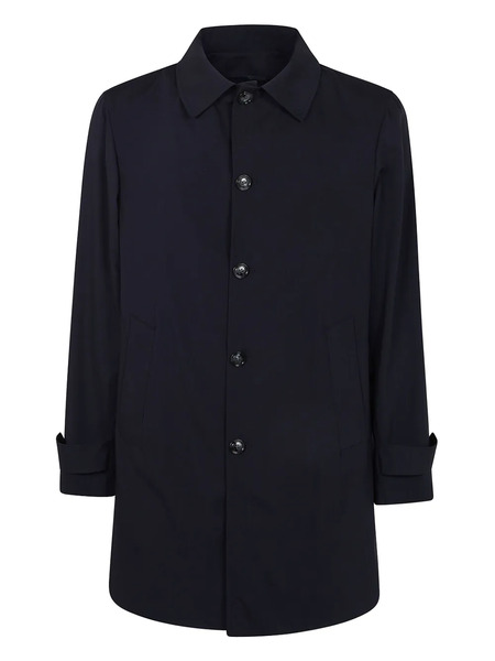  Barba Wool Coat - Blue 
