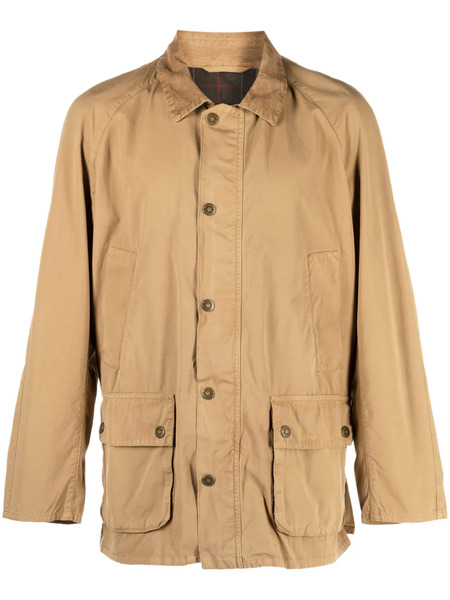  Barbour Button-up Shirt Jacket - Brown 