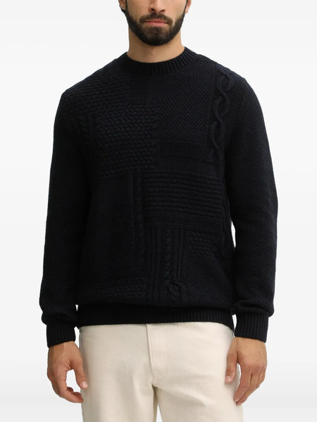  Barbour Casey Cable-knit Sweater - Blue 