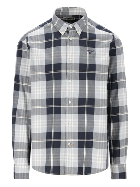  Barbour Checked Embroidered Shirt - Blue 