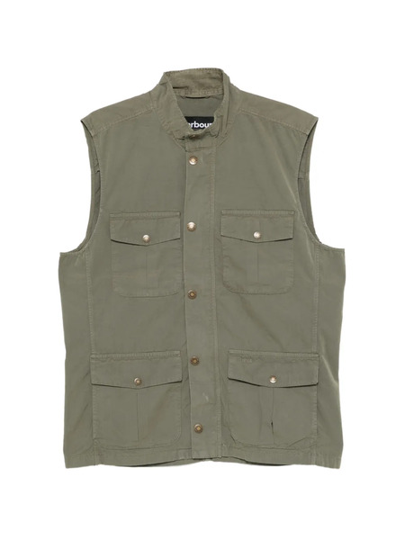  Barbour Corbridge Buttoned Pocket Gilet - Green 