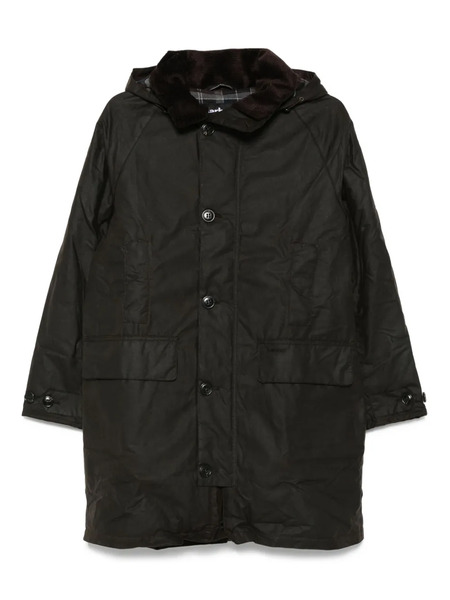  Barbour Corduroy-collar Coat - Brown 