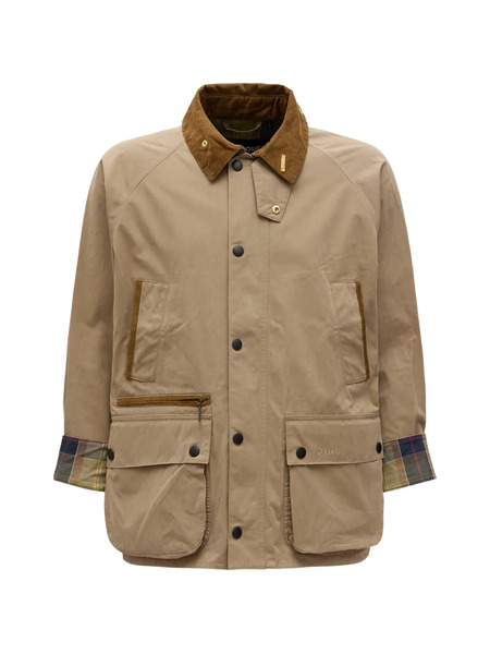  Barbour Corduroy Collar Pocket Jacket - Neutrals 