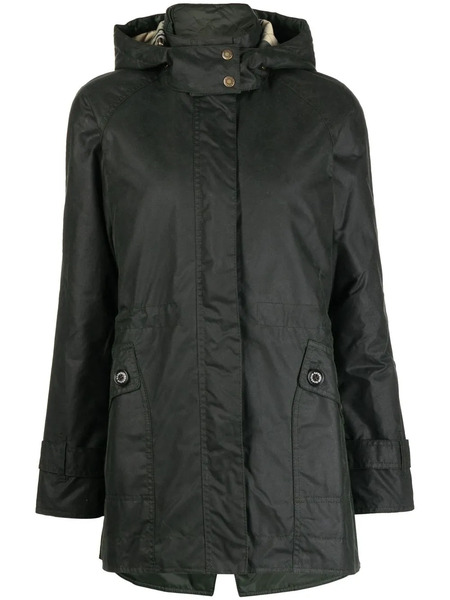  Barbour Cotton Hooded Jacket - Green 