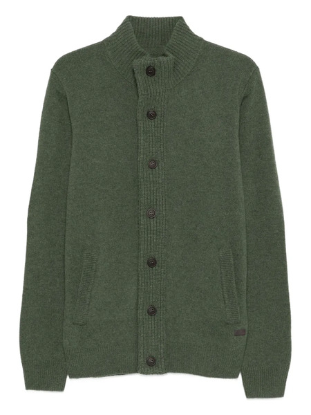  Barbour Elbow-patch Cardigan - Green 