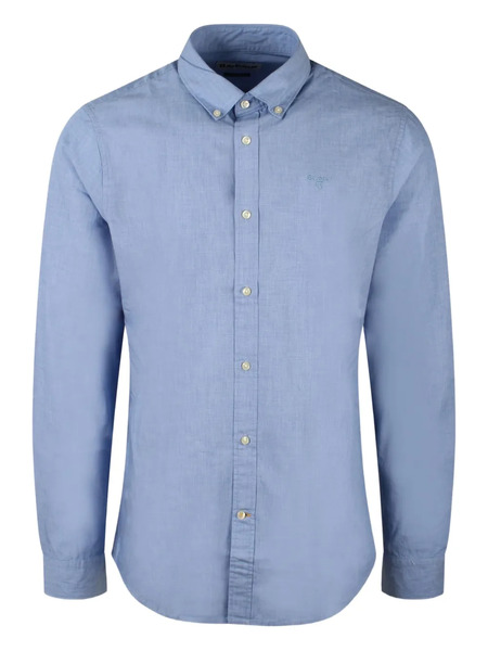  Barbour Embroidered Button-down Shirt - Blue 