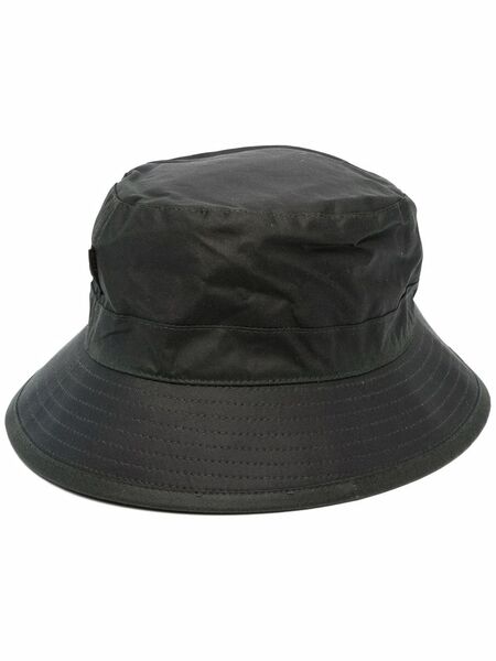  Barbour Embroidered Logo Bucket Hat - Green 