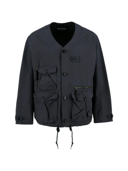  Barbour Endurance Button Multi-pocket Jacket - Blue 