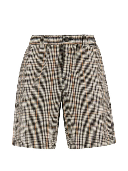  Barbour Fife Checked Shorts - Neutrals 