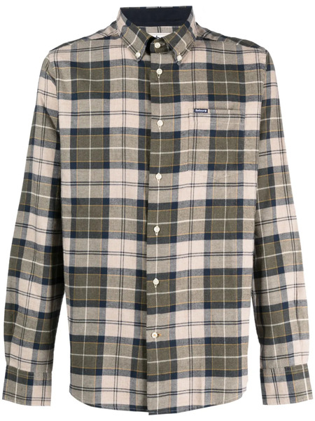  Barbour Fortrose Checkered Shirt - Green 