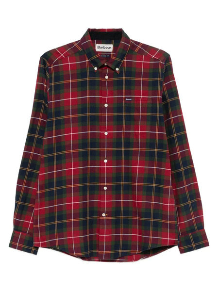  Barbour Fortrose Tartan-check Shirt - Red 