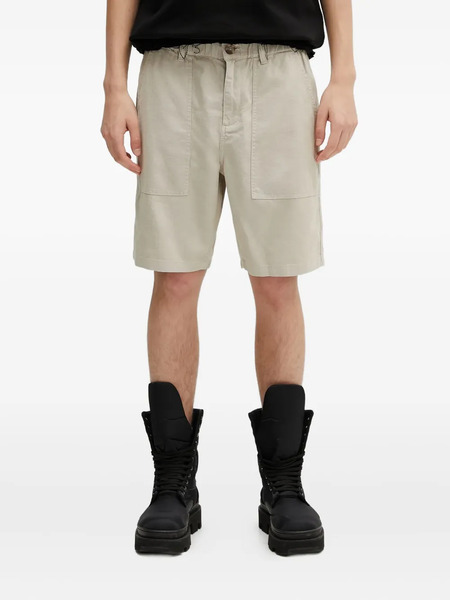  Barbour Grindle Elasticated-waist Shorts - Grey 