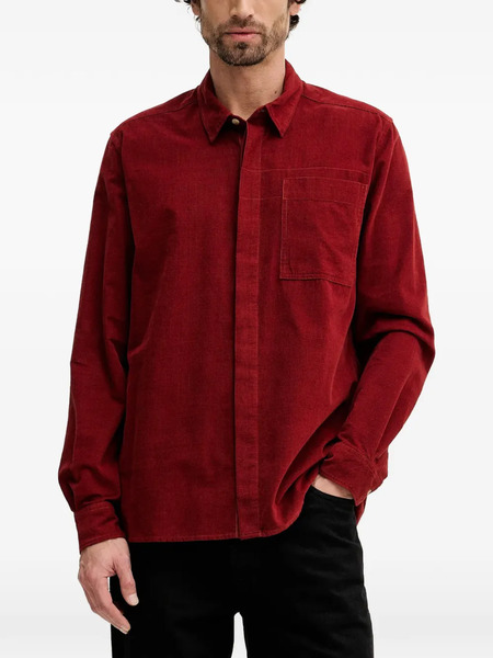  Barbour Haltcliff Pocket Shirt - Red 