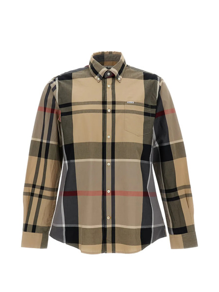  Barbour Harris Tartan-pattern Button-up Shirt - Neutrals 