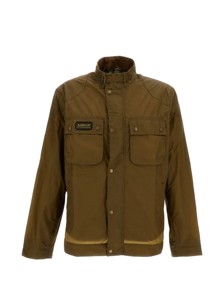  Barbour International Merton Logo-patch Jacket - Neutrals 