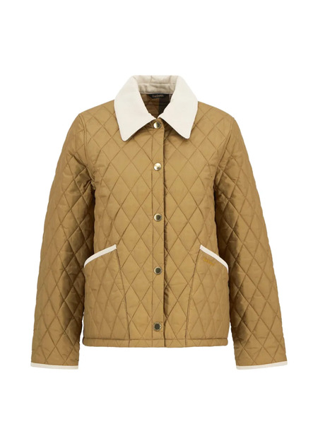  Barbour Liddesdale Quilted Collar Jacket - Brown 