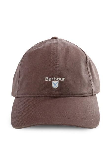  Barbour Logo-embroidered Baseball Cap - Brown 