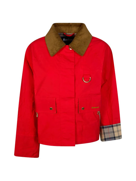  Barbour Mackworth D-ring Jacket - Red 