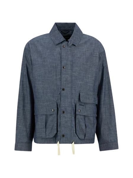  Barbour Modified Westoe Flap-pocket Cotton Jacket - Blue 