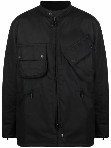  Barbour Multi-pocket Zip-up Jacket - Black 