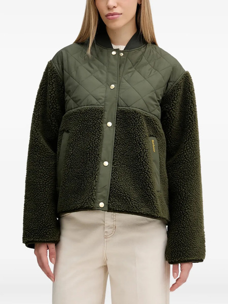  Barbour Quilted Teddy Jacket - Green 
