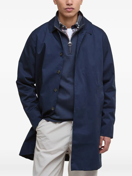 Barbour Rokig Buttoned Coat - Blue 
