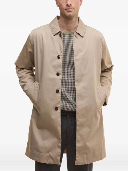  Barbour Rokig Buttoned Coat - Neutrals 