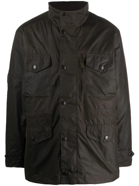  Barbour Sapper Wax-coated Coat - Green 