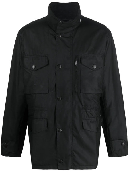  Barbour Sapper Wax-finish Jacket - Black 