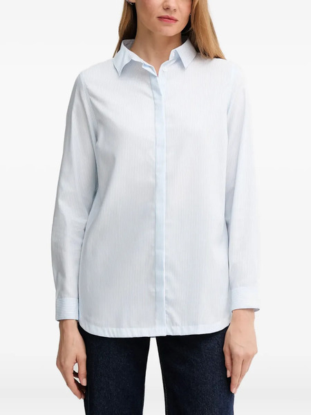  Barbour Striped Collared Top - Blue 