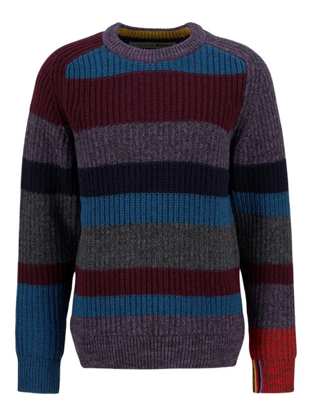  Barbour Striped Wool Sweater - Blue 