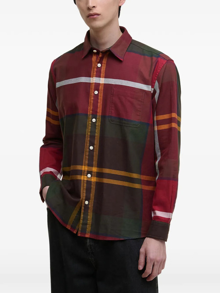  Barbour Tartan Checked Shirt - Red 