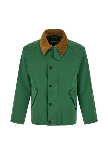  Barbour Transporter Corduroy-collar Jacket - Green 