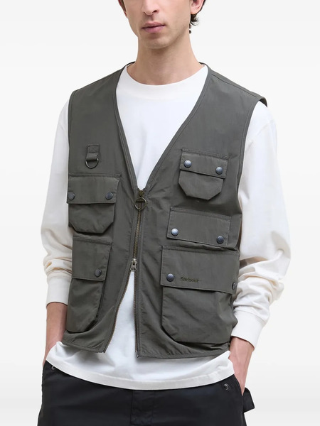  Barbour Utility Editor Multi-pocket Gilet - Green 
