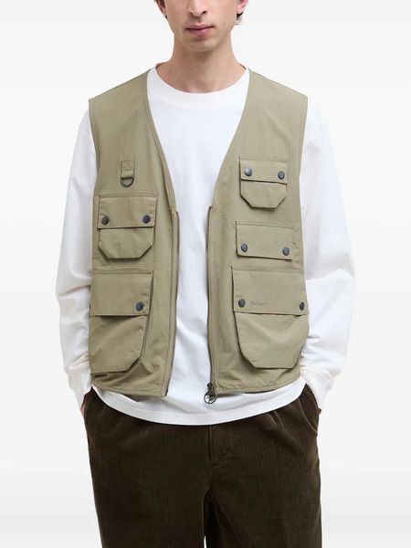  Barbour Utility Editor Zip-front Gilet - Green 