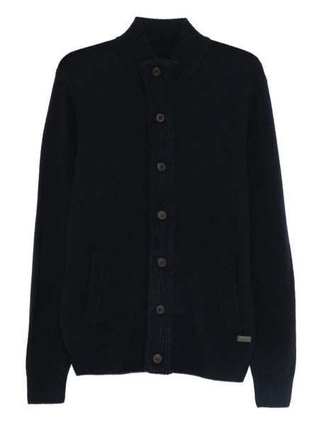  Barbour Wool Cardigan - Blue 