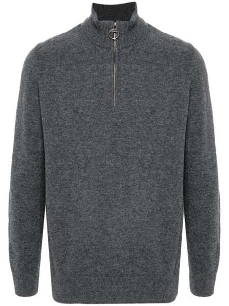  Barbour Wool Sweater - Grey 