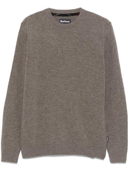  Barbour Wool Sweater - Grey 