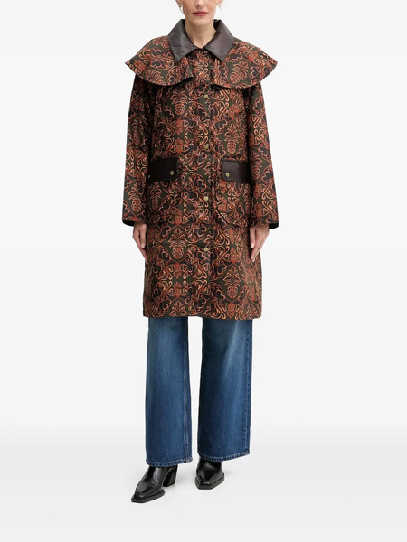  Barbour X Farm Rio Luana Coat - Brown 