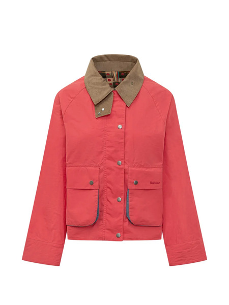  Barbour X Paul Smith Button Spey Jacket - Red 