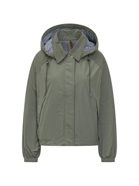  Barbour X Paul Smith Hooded Jacket - Green 