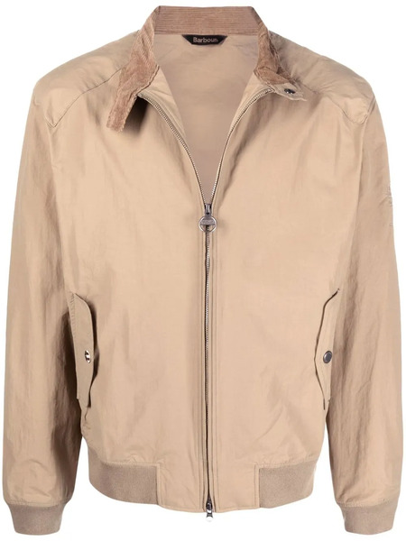  Barbour Zip-up Bomber Jacket - Neutrals 