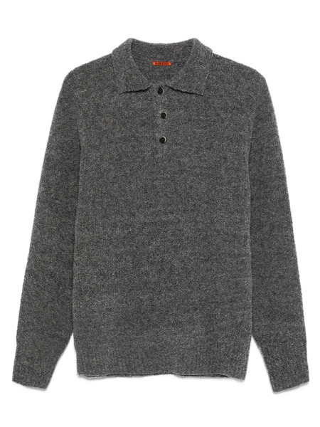  Barena Button Polo Shirt - Grey 