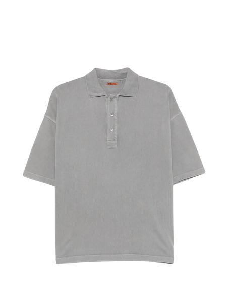  Barena Buttoned Polo Shirt - Grey 