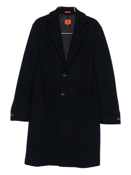 Barena Buttoned Wool Coat - Blue 