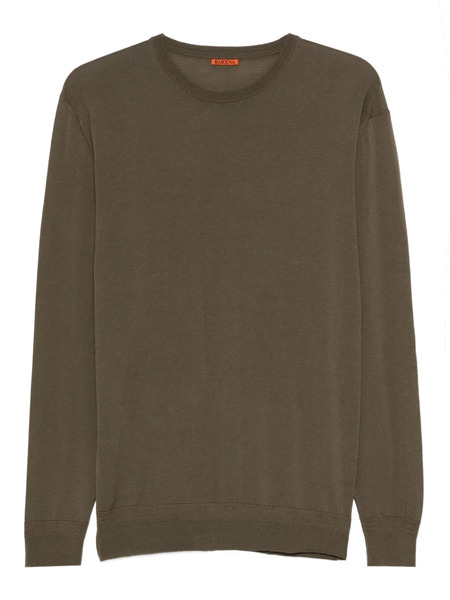  Barena Crew-neck Wool Sweater - Green 