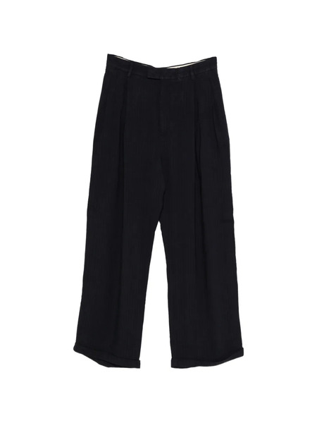  Barena Herringbone Trousers - Blue 