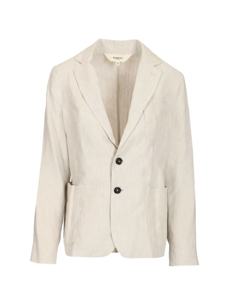  Barena Lisca Button Jacket - White 